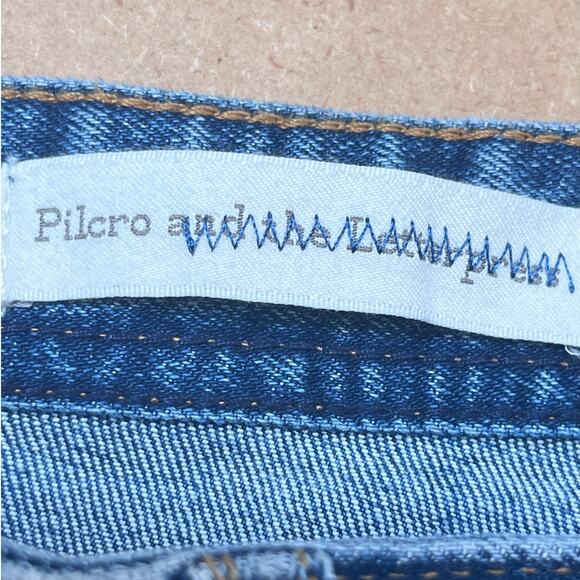 Pilcro & Letterpress Women's Slim Boyfriend Boho Hippi Chik Jeans - Size 25 - Picture 3 of 11